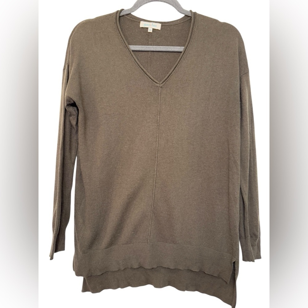 Grace & Lace Cashmere Blend Sweater M